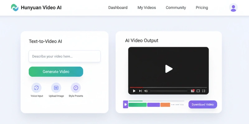 Hunyuan AI video generator – motionmuse ai alternatives
