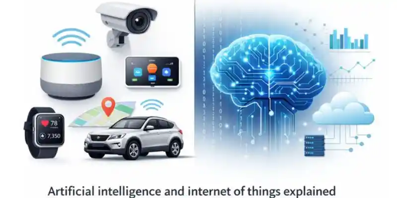  AI and IoT explained with connected devices and artificial intelligence
