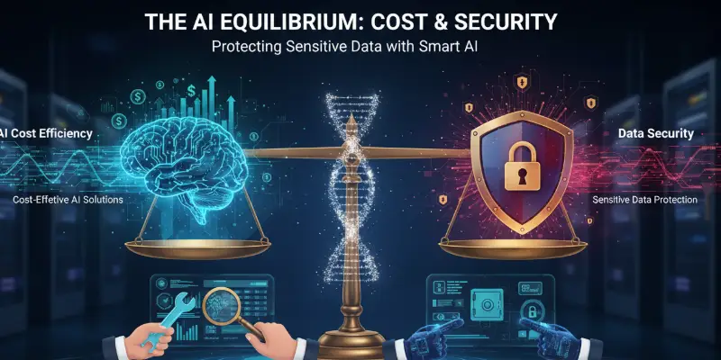 Smart ai balancing cost efficiency and data security