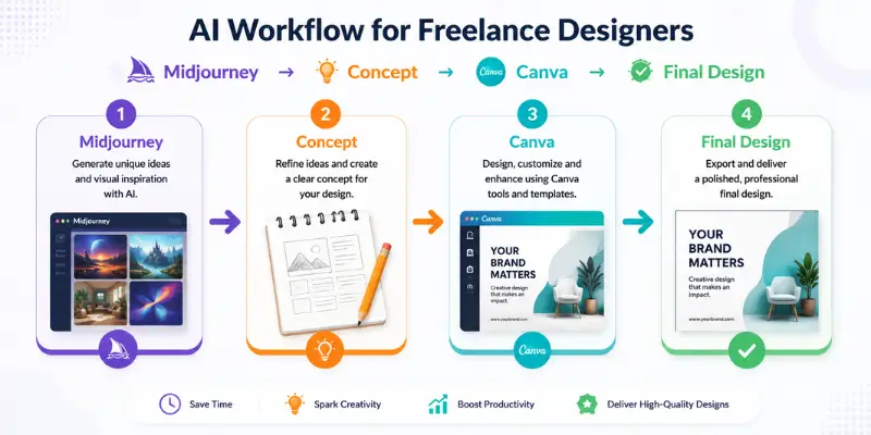  AI workflow for freelance designers
