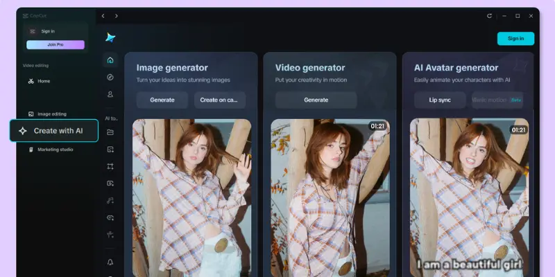  CapCut Dreamina AI video tool, creative hedra alternatives for short video content

