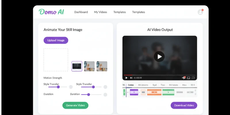 Domo AI image to video app – motionmuse ai alternatives