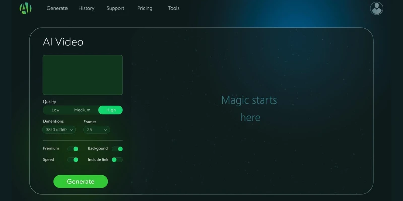  Simple and easy interface explained in motionmuse ai reviews
