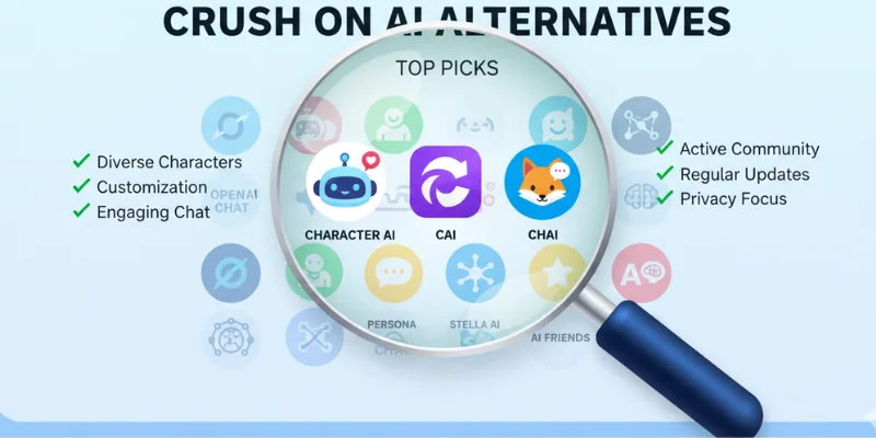 Choosing the best Crush On AI alternative based on voice, roleplay, and features