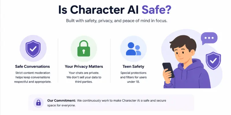 Is Character AI safe for users and teens