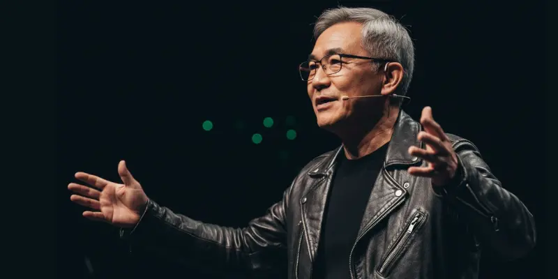 AI infrastructure bloom keynote speaker on stage
