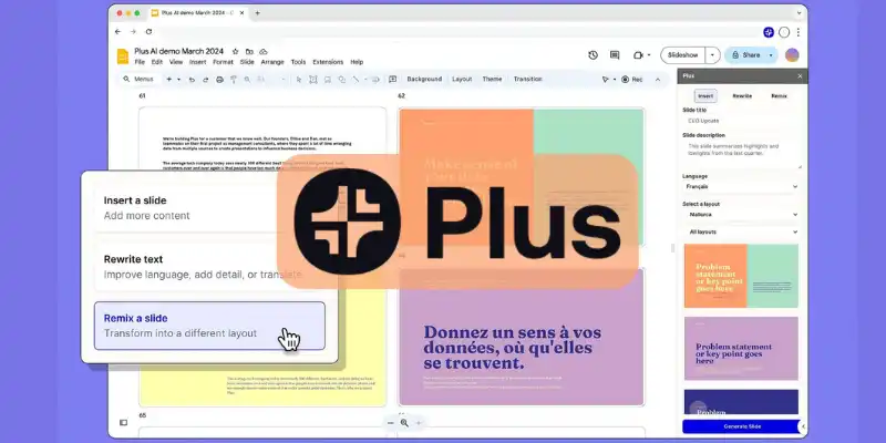  Plus AI inside Google Slides for gamma ai alternatives
