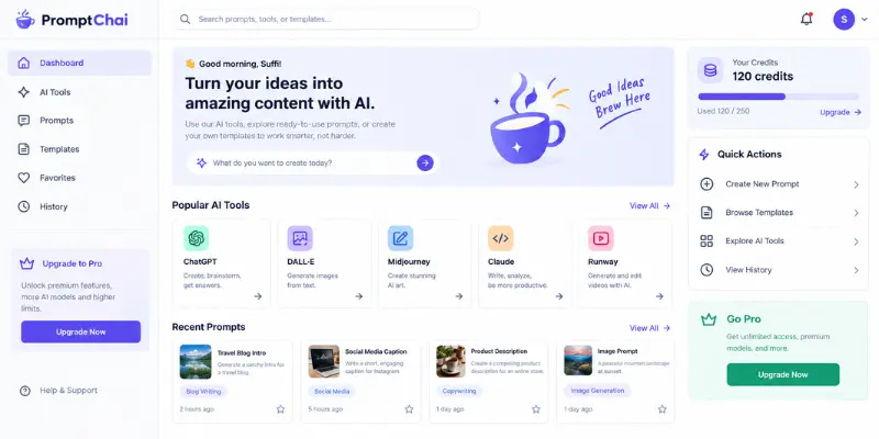 promtchan ai interface