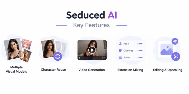 Seduced AI key features