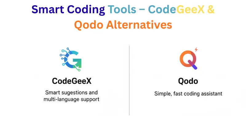  CodeGeeX and Qodo featured as smart and lightweight Cursor AI alternatives for modern coding workflows.