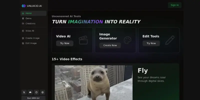  Unlucid AI dashboard free credits tool best free MotionMuse AI alternatives for beginners
