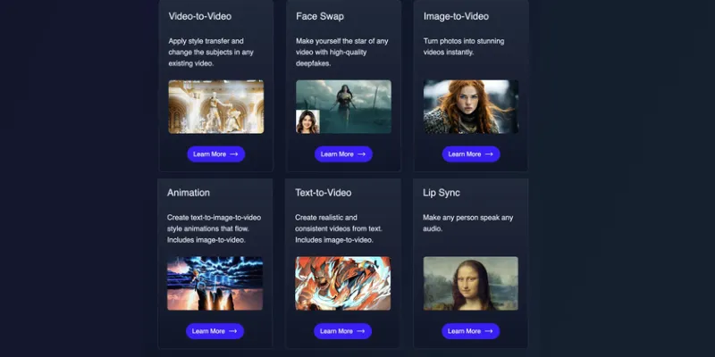 Vidqu AI alternatives for video generation