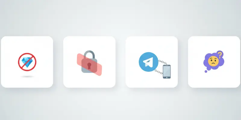 Reasons to choose Unlucid AI alternatives: gem limits, restrictions, Telegram dependency, AI issues